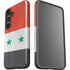 Syria Flag Distressed Galaxy S25 Impact Case